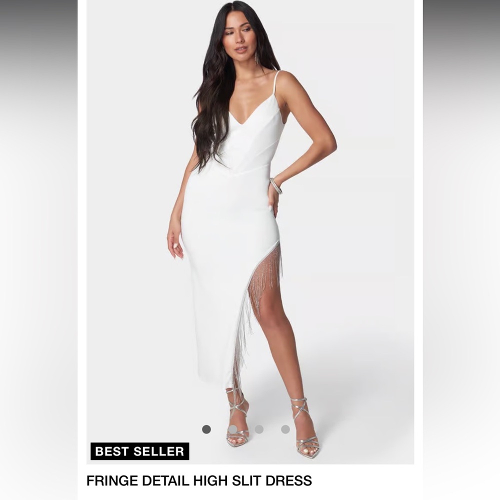 White Bebe dress